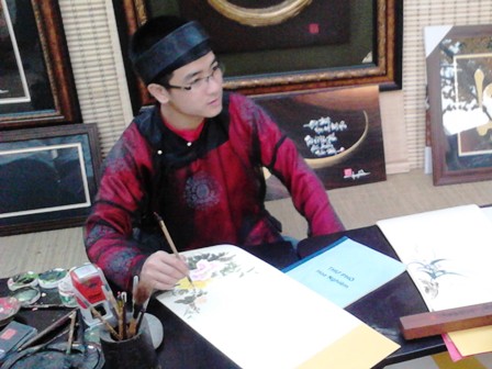 Phố ông đồ tài hoa ở Sài Gòn